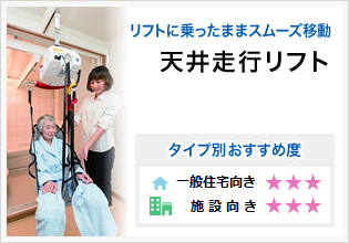 リフトに乗ったままスムーズ移動 貨物用リフト